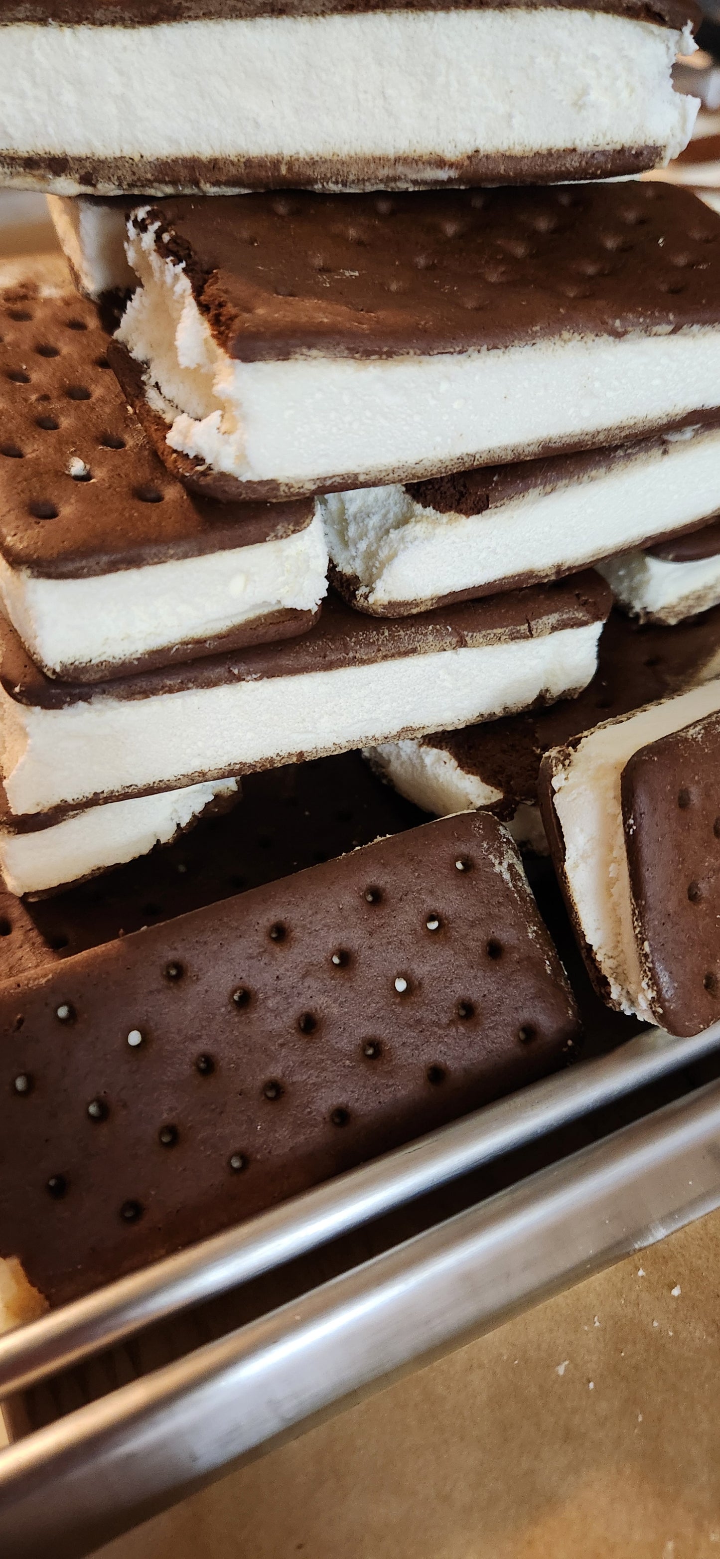 Freeze-Dried Mini Ice Cream Sandwiches