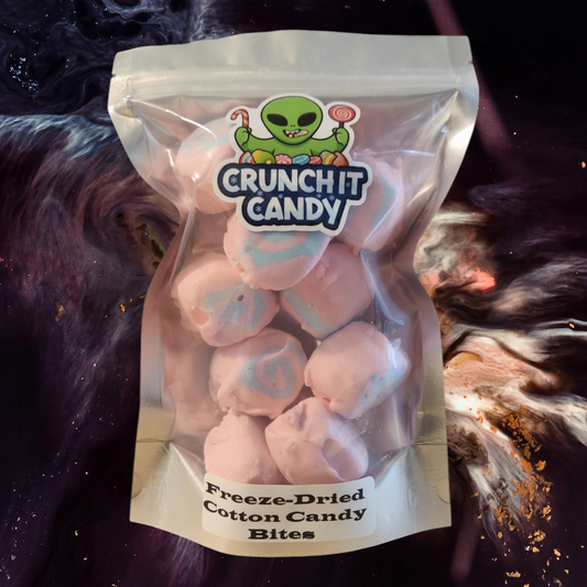 Freeze-Dried Cotton Candy Bites